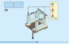 LEGO 31155 instructions page 87 – build guide