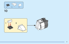 LEGO 31155 instructions page 9 – build guide