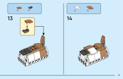 LEGO 31155 instructions page 11 – build guide