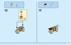 LEGO 31155 instructions page 13 – build guide