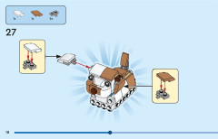 LEGO 31155 instructions page 18 – build guide