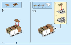LEGO 31155 instructions page 8 – build guide