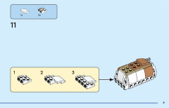 LEGO 31155 instructions page 9 – build guide
