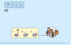 LEGO 31155 instructions page 13 – build guide