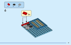 LEGO 31155 instructions page 21 – build guide