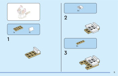 LEGO 31155 instructions page 3 – build guide