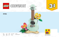 LEGO 31156 instructions page 1 – build guide