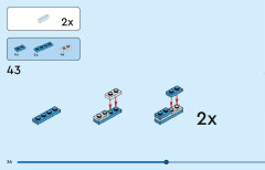 LEGO 31156 instructions page 36 – build guide