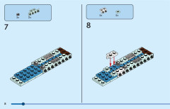 LEGO 31156 instructions page 8 – build guide