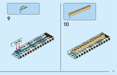 LEGO 31156 instructions page 9 – build guide