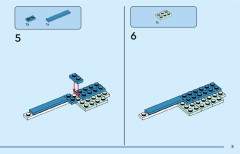 LEGO 31156 instructions page 5 – build guide