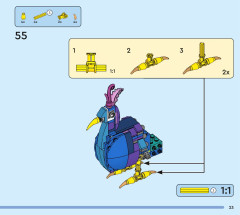 LEGO 31157 instructions page 23 – build guide