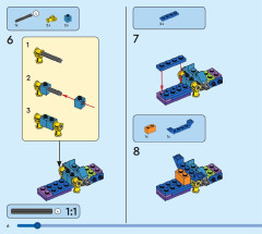 LEGO 31157 instructions page 6 – build guide