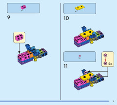 LEGO 31157 instructions page 7 – build guide