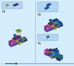 LEGO 31157 instructions page 8 – build guide