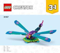 LEGO 31157 instructions page 1 – build guide