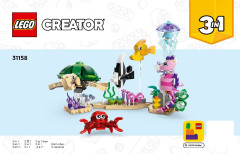 LEGO 31158 instructions page 1 – build guide