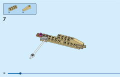 LEGO 31158 instructions page 10 – build guide