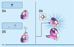 LEGO 31158 instructions page 102 – build guide