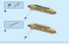 LEGO 31158 instructions page 11 – build guide