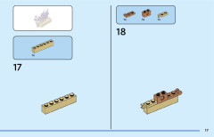 LEGO 31158 instructions page 17 – build guide
