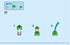 LEGO 31158 instructions page 43 – build guide