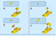 LEGO 31158 instructions page 55 – build guide