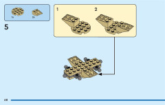 LEGO 31158 instructions page 68 – build guide