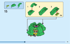 LEGO 31158 instructions page 73 – build guide