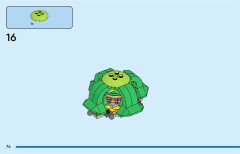 LEGO 31158 instructions page 74 – build guide