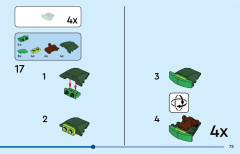 LEGO 31158 instructions page 75 – build guide