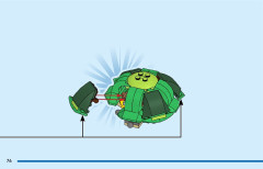 LEGO 31158 instructions page 76 – build guide