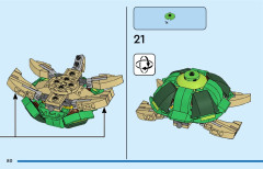 LEGO 31158 instructions page 80 – build guide