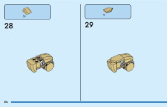 LEGO 31158 instructions page 84 – build guide