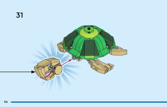 LEGO 31158 instructions page 86 – build guide
