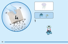 LEGO 31158 instructions page 88 – build guide