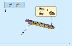 LEGO 31158 instructions page 9 – build guide