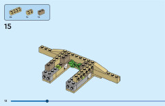 LEGO 31158 instructions page 12 – build guide