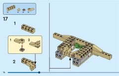 LEGO 31158 instructions page 14 – build guide