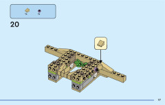 LEGO 31158 instructions page 17 – build guide