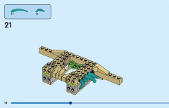 LEGO 31158 instructions page 18 – build guide