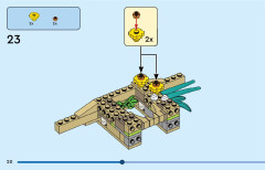 LEGO 31158 instructions page 20 – build guide