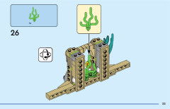 LEGO 31158 instructions page 23 – build guide
