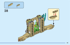LEGO 31158 instructions page 25 – build guide