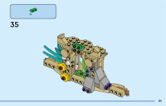 LEGO 31158 instructions page 33 – build guide