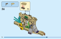 LEGO 31158 instructions page 34 – build guide