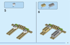 LEGO 31158 instructions page 5 – build guide