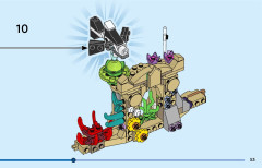 LEGO 31158 instructions page 53 – build guide