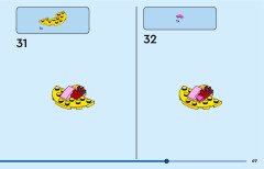 LEGO 31158 instructions page 69 – build guide