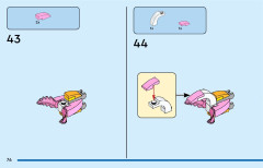 LEGO 31158 instructions page 76 – build guide